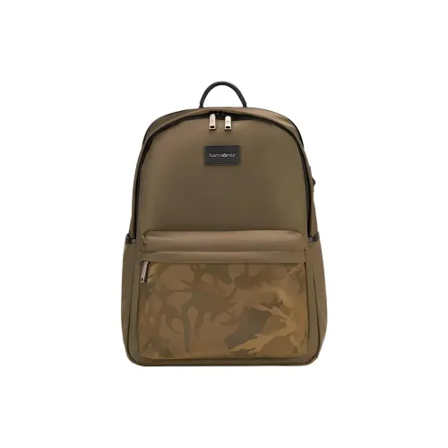SAMSONITE Ткань Рюкзак Стандартный Мужской Коричневый