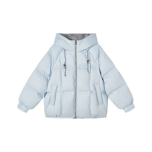 XIANGYING Морской синий Женские пуховики