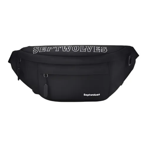 SEPTWOLVES Ткань Бананка Большая Мужская Черная