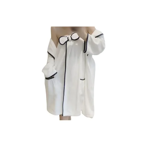 AHRTB Белый Женские Банные халаты