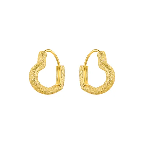 ZEGL Серьги с медным покрытием 14 карат золото женские