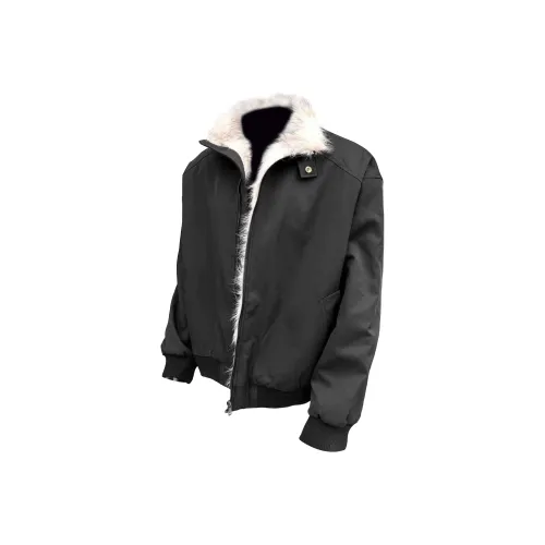 TESTUNG Черный Базовый Унисекс Пуховики