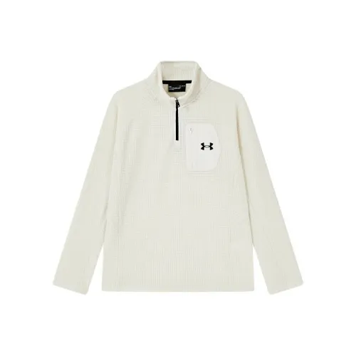 Under Armour Кремово-белые Детские Футболки