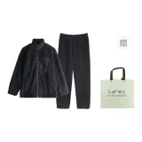 Толстый флис 74404 Темно-серый [Сумка для покупок]