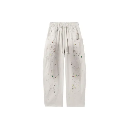 SNOOPY Бежевый Унисекс Джинсы