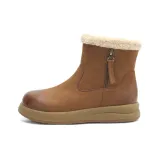 Коричневый с флисовой подкладкой