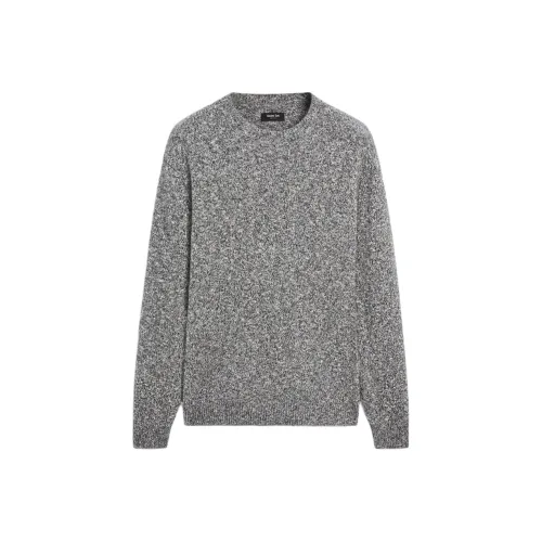 Massimo Dutti Серый Мужской Трикотаж