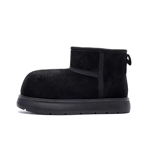 Feiyue Термический Увеличивающий Высоту Устойчивый к Износу 11см Снежные Ботинки Женские