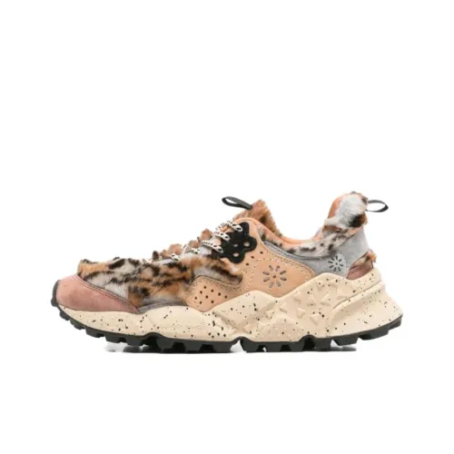 FLOWER MOUNTAIN Низкий топ Повседневная обувь Женская Умбра