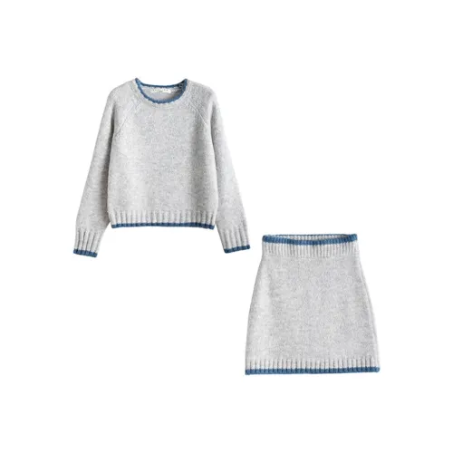 Tonlion Серый тон Женские Повседневные костюмы