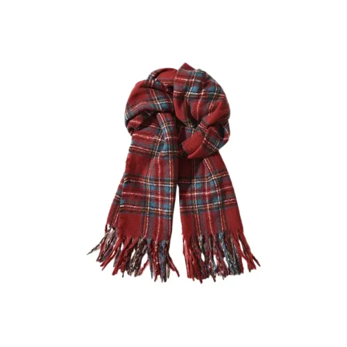 ZOOLER Шаль с узором "Ромб" Утолщенный Ветрозащитный Вязаные Шарфы Женские