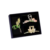 TL125 Элегантность Модный Освежающий Заколка для волос Набор из трех предметов