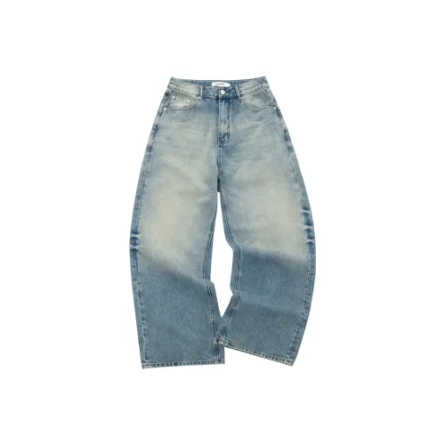 CLIMAX VISION Винтажные синие мужские джинсы