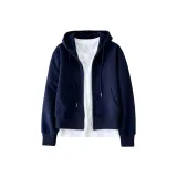 Темно-синий с флисовой подкладкой