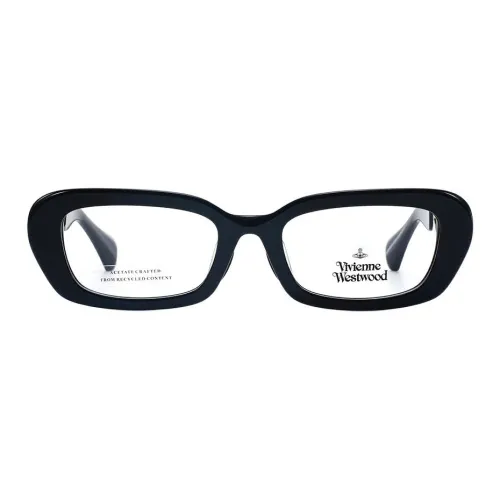 Vivienne Westwood Квадратные Оправы для Очков Унисекс Ярко-черные