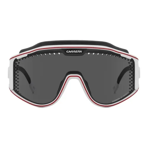 CARRERA Полиамид Инъекционный Литье Часть Нерегулярная Форма Солнцезащитные Очки Мужские Матовый Белый
