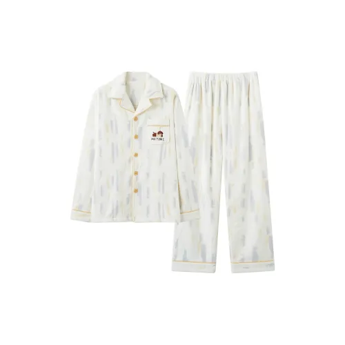 QIAONITONG Изображение Цвет Мужской Пижамный Комплект