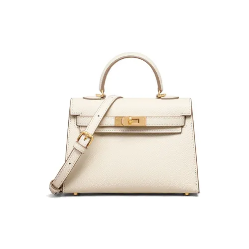 PESASRIE Коровья кожа Одно плечо Сумка Стандартная Женская Белая