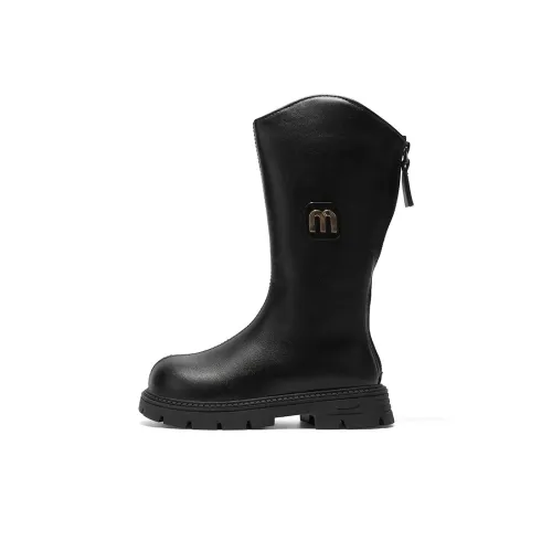 NEZHACHAOHAI Амортизация Водонепроницаемый Противоскользящий Анти-KICK Высокий Топ Детские Кожаные Сапоги