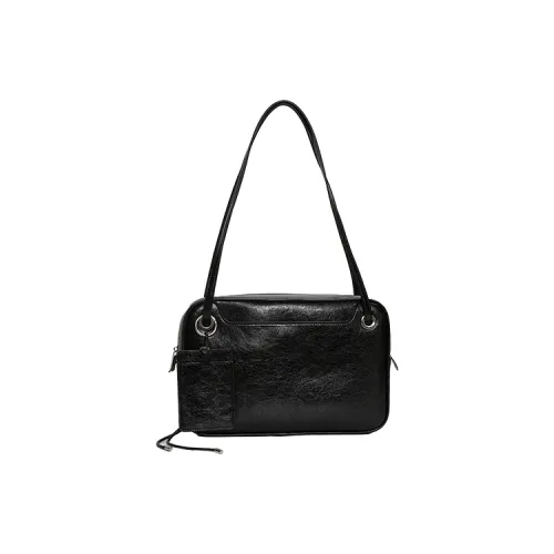 URBAN REVIVO Сумка через плечо из синтетической кожи стандартная женская черная