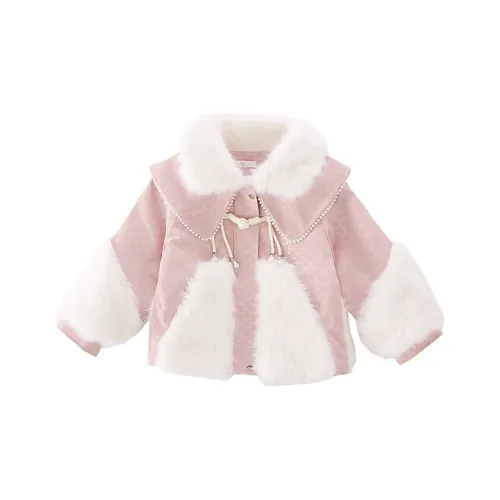 RHOBESAM Бежевый Мышка 25008 Розовый Предшкольные Куртки
