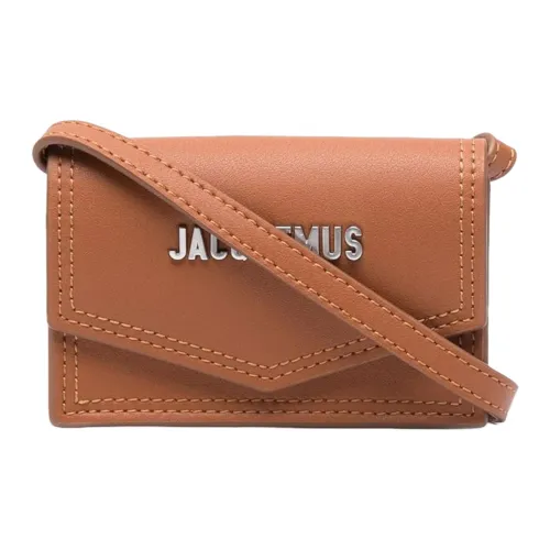 Jacquemus Телячья кожа Сумка на плечо Женская Коричневая