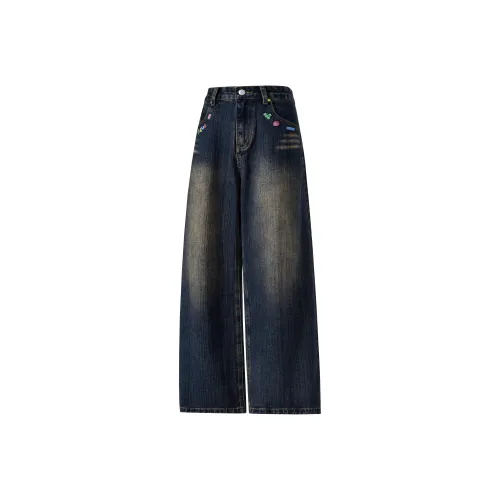 BEETLE TOWN Унисекс Джинсы