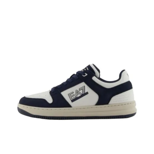 EMPORIO ARMANI EA7 Low Топ Скейтборд Кроссовки Унисекс Синий