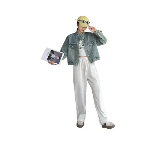 LADYXIEXIE Синий Унисекс Джинсовые куртки