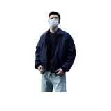 Темно-синяя куртка [тонкая]