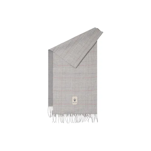 Maserati Полиэстеровые трикотажные шарфы Унисекс