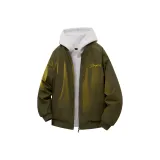 Армейский зеленый утепленный термопуховик