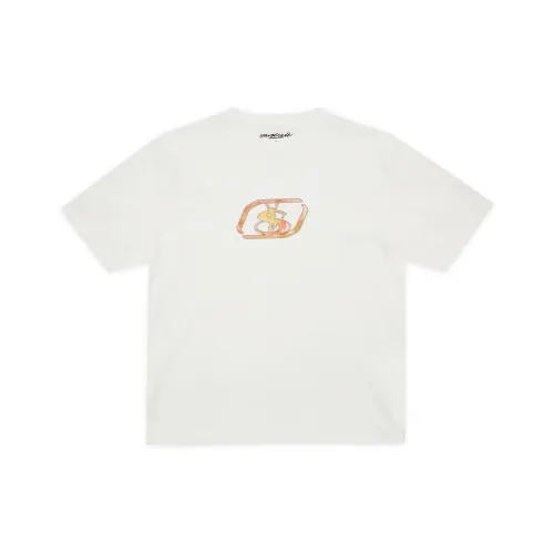 YARDSALE FW25 Phantasy Flow T-Shirt Белый Стандартный Цена T-Shirt Унисекс