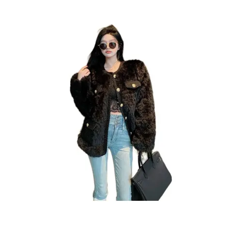 Mu Xiao Xin Укороченное пальто женское