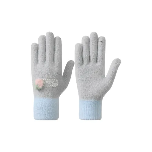 NANJIREN Утолщенные вязаные перчатки женские