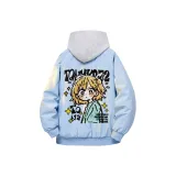 Light Blue [MY1099 Утолщенный хлопковый пуховик]