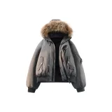 Речной камень серого цвета