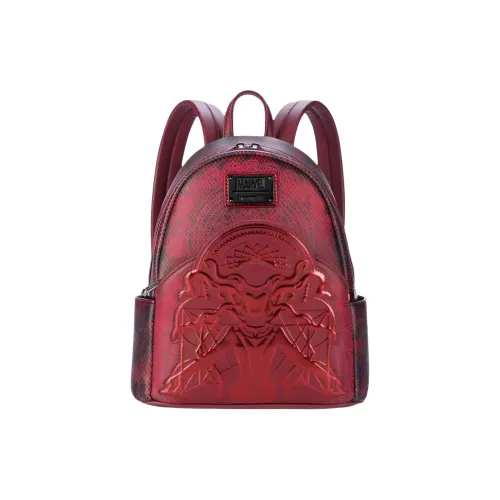 Disney Полиуретан Рюкзак Мини Женский Красный