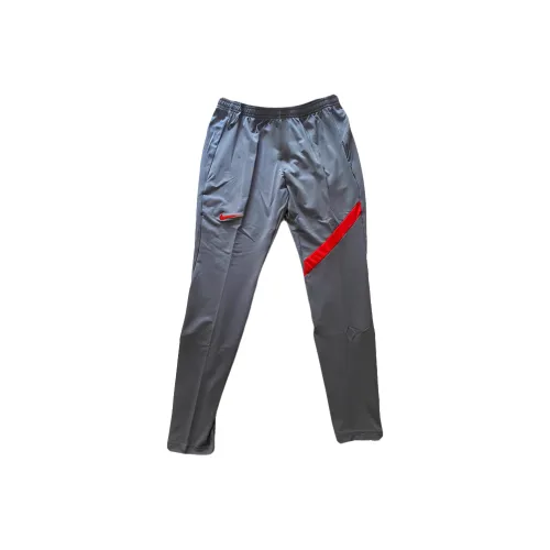 Найк Серые Унисекс Футбольные Штаны