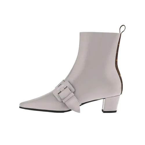 LOUIS VUITTON Fusee Ботильоны 4,5 см Женские Серые