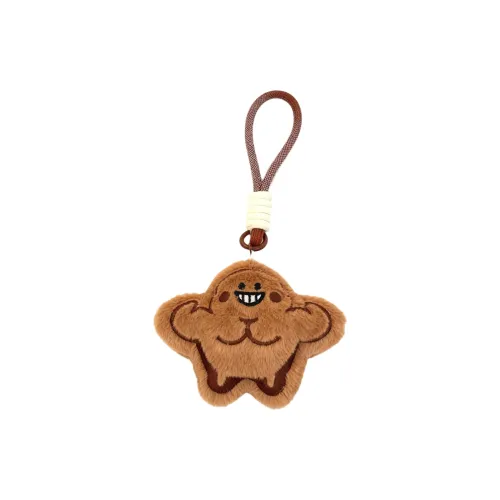 ZHICHUANGJIA Милый Причудливый Кокос Плюшевый Брелок 9 см Рекомендуемая высота