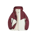 HS9976S (3-в-1 Ветровка) Малиновый Тень Красный/Теплый Белый