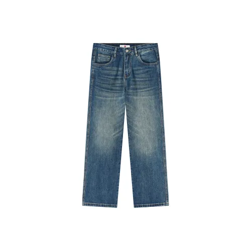 Lee Cooper Royal Blue Men's Jeans Ли Купер Королевский Синий Мужские Джинсы