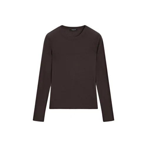 Massimo Dutti Коричневый Женские T-рубашки