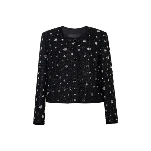 ROEYSHOUSE Черные Женские Куртки