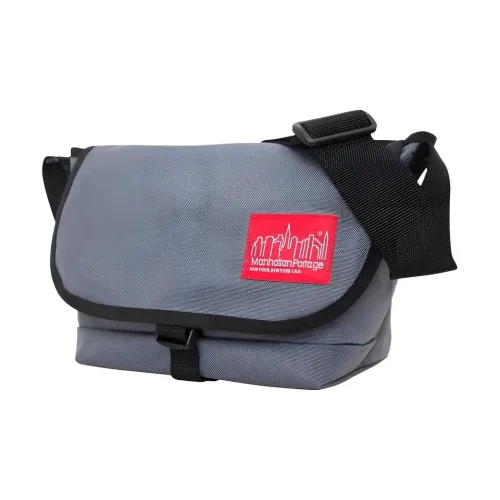 Manhattan Portage Cordura® Classic Messenger Bag Crossbody Bag Shoulder Bag Unisex Gray