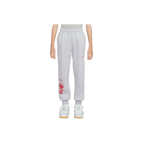 Nike 012 Wolf Gray Детские Тренировочные Штаны