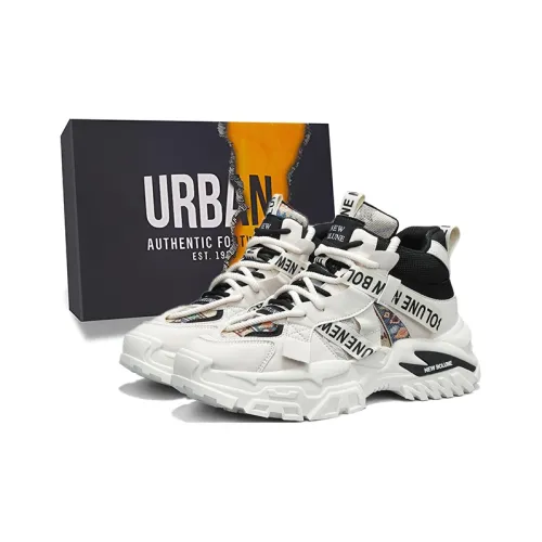 URBAN AUTHENTIC Высота Увеличивающие Износостойкие Противоскользящие Высокие Кеды Мужские