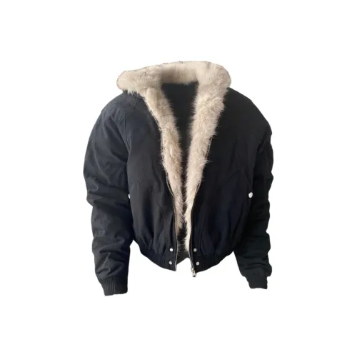 GUHUO Черный Унисекс Пуховики