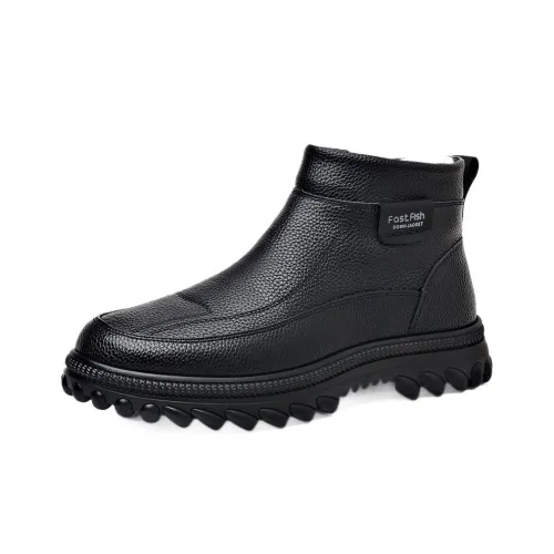 SENJIALUO Термический Амортизирующий Устойчивый к Износу Низкий Топ Утепленная Обувь Мужская